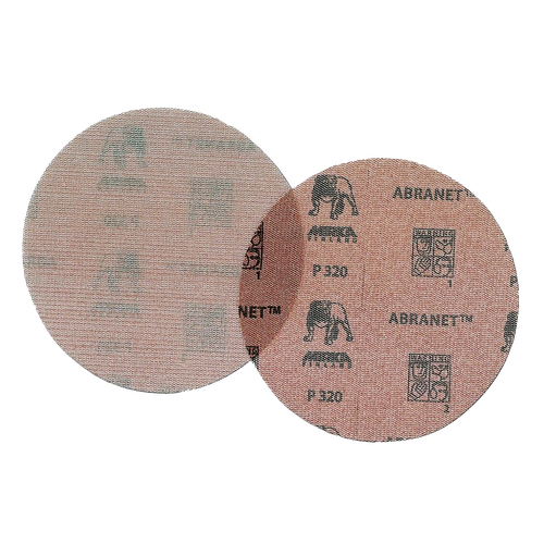 Фото товара "ABRANET Шлифовальный круг, сетчатая основа из полиамида, 200 мм, без отверстий, Р80"